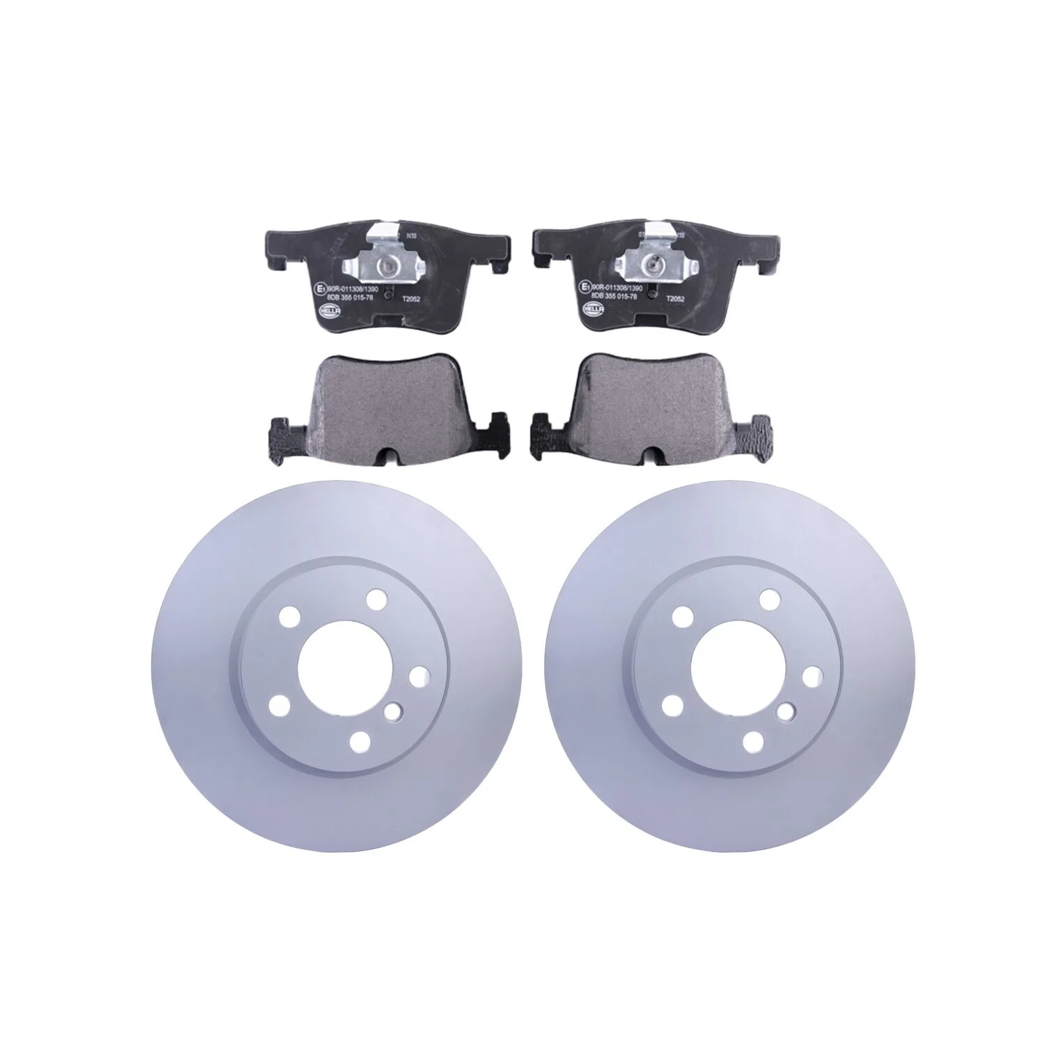 BMW F25 F26 Ön Fren Disk ve Balata Seti 34106787490 8DE 355 710-041 HELLA PAGID