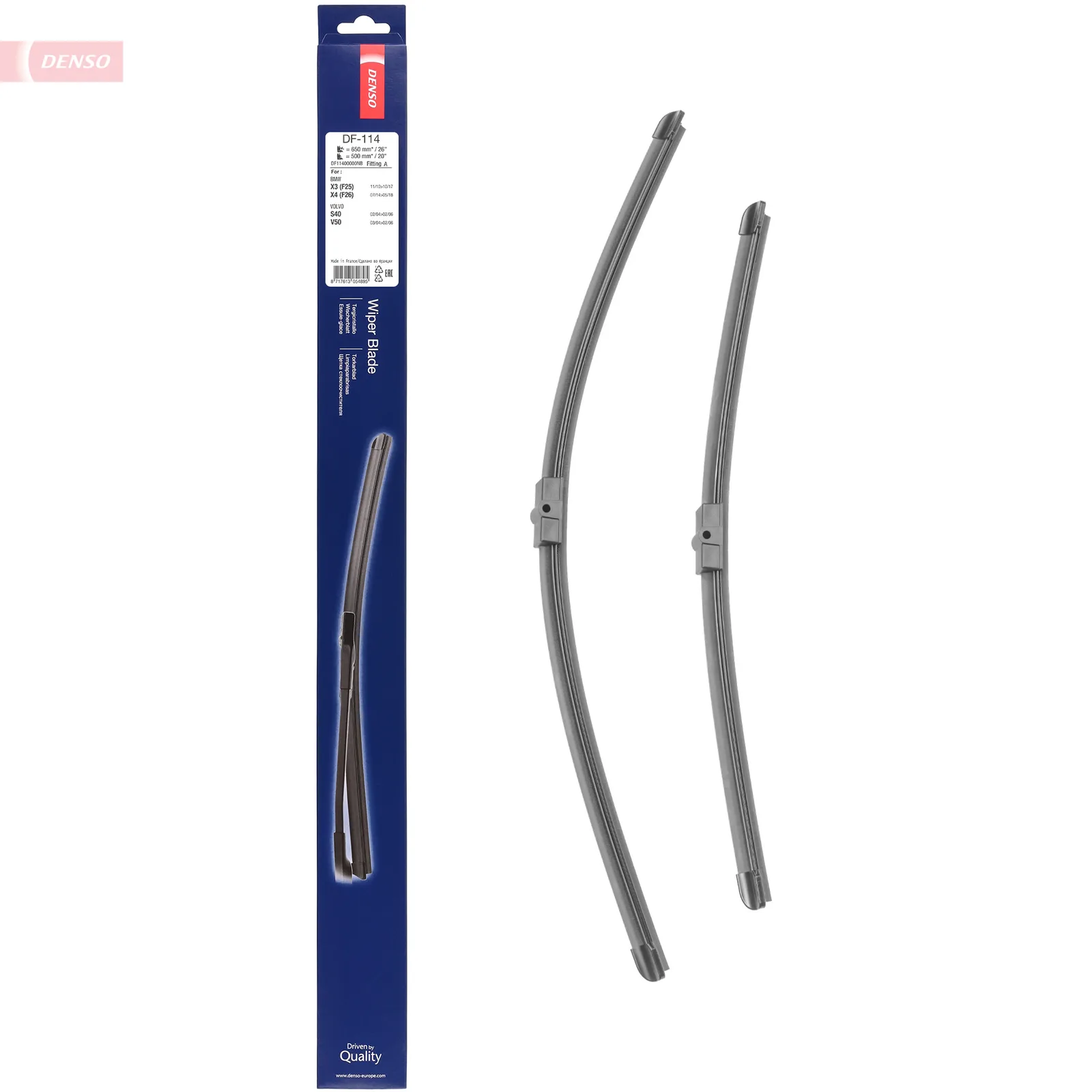 BMW F25 F26 Silecek Süpürgesi 61612183576 DF-114 DENSO - BMW yedek parça