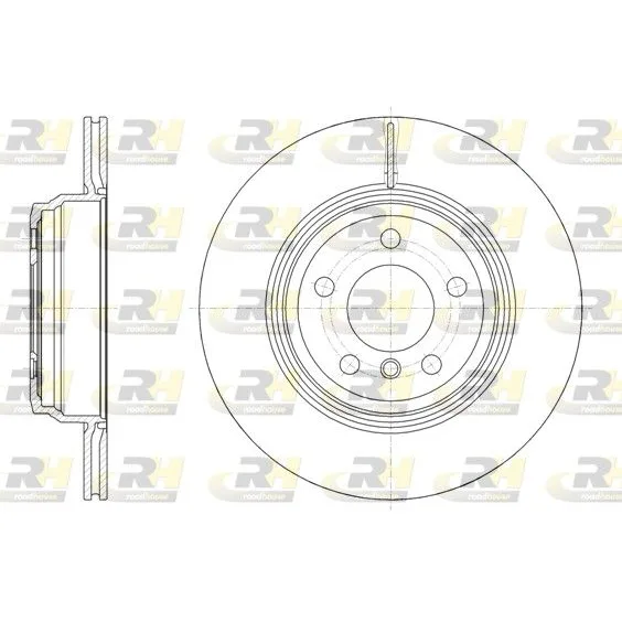 BMW F30 F31 F32 F33… Arka Fren Diski 34216792233 61547.10 ROAD HOUSE