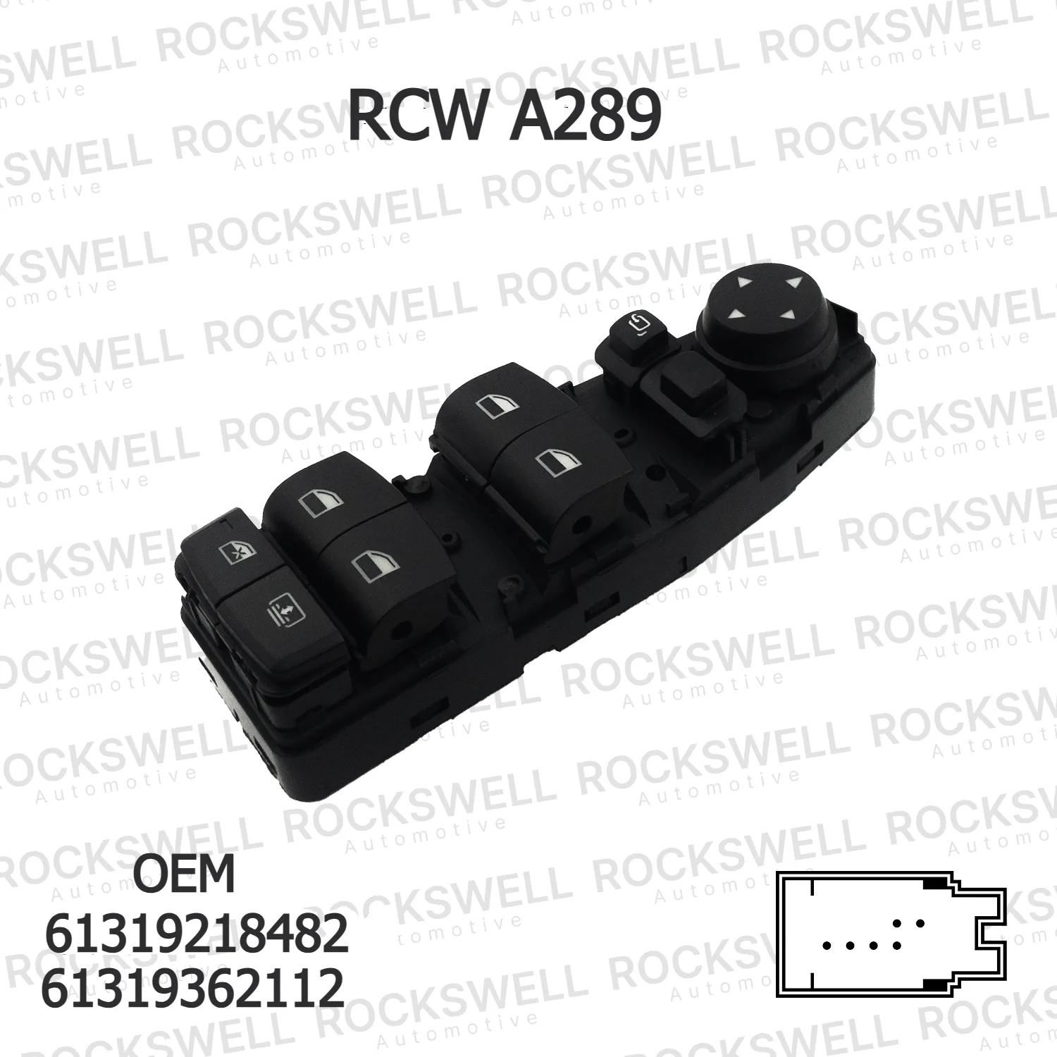 BMW F30 F80 Cam Açma Düğmesi 61319362112 RCW A289 ROCKSWELL