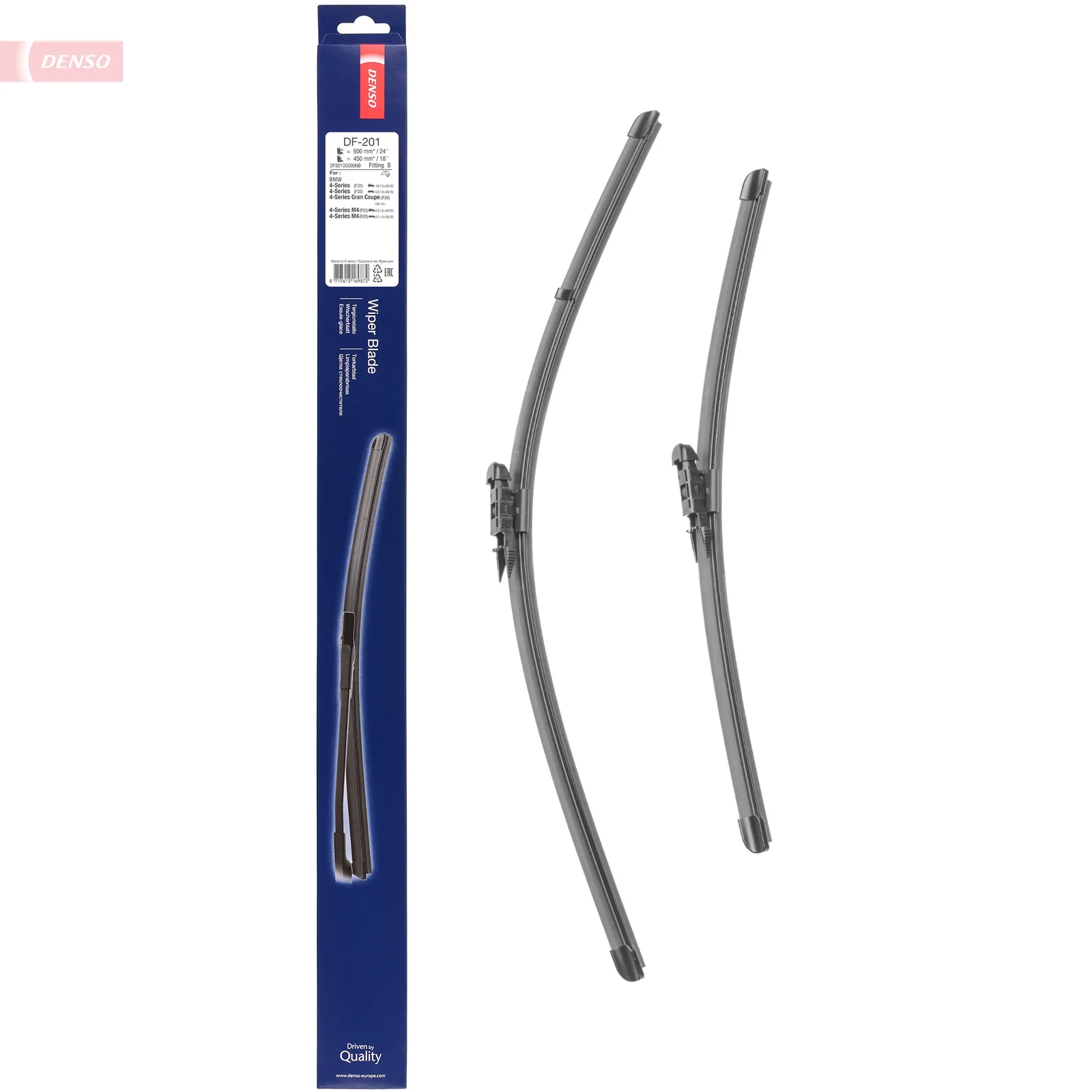 BMW F32 F33 F36 F82… Ön Silecek Süpürgesi 61612349871 DF-201 DENSO - BMW yedek parça