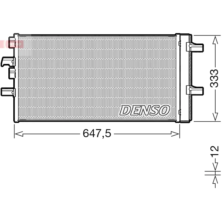BMW F39 F40 F44 F45… B32 B36 B38… Klima Radyatörü 64509271205 DCN05108 DENSO