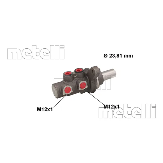 BMW F39 F40 F44 F45… Fren Ana Merkezi 34336868997 05-0896 METELLI