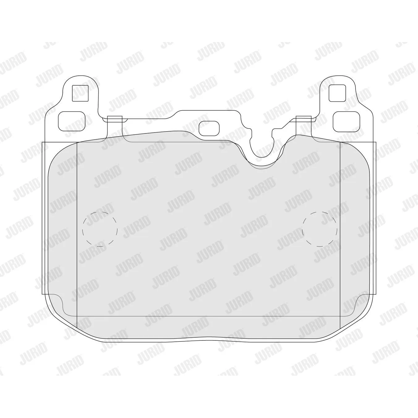 BMW F39 F40 F44 F48… Fren Balatası 34106889266 574299J JURID - BMW yedek parça