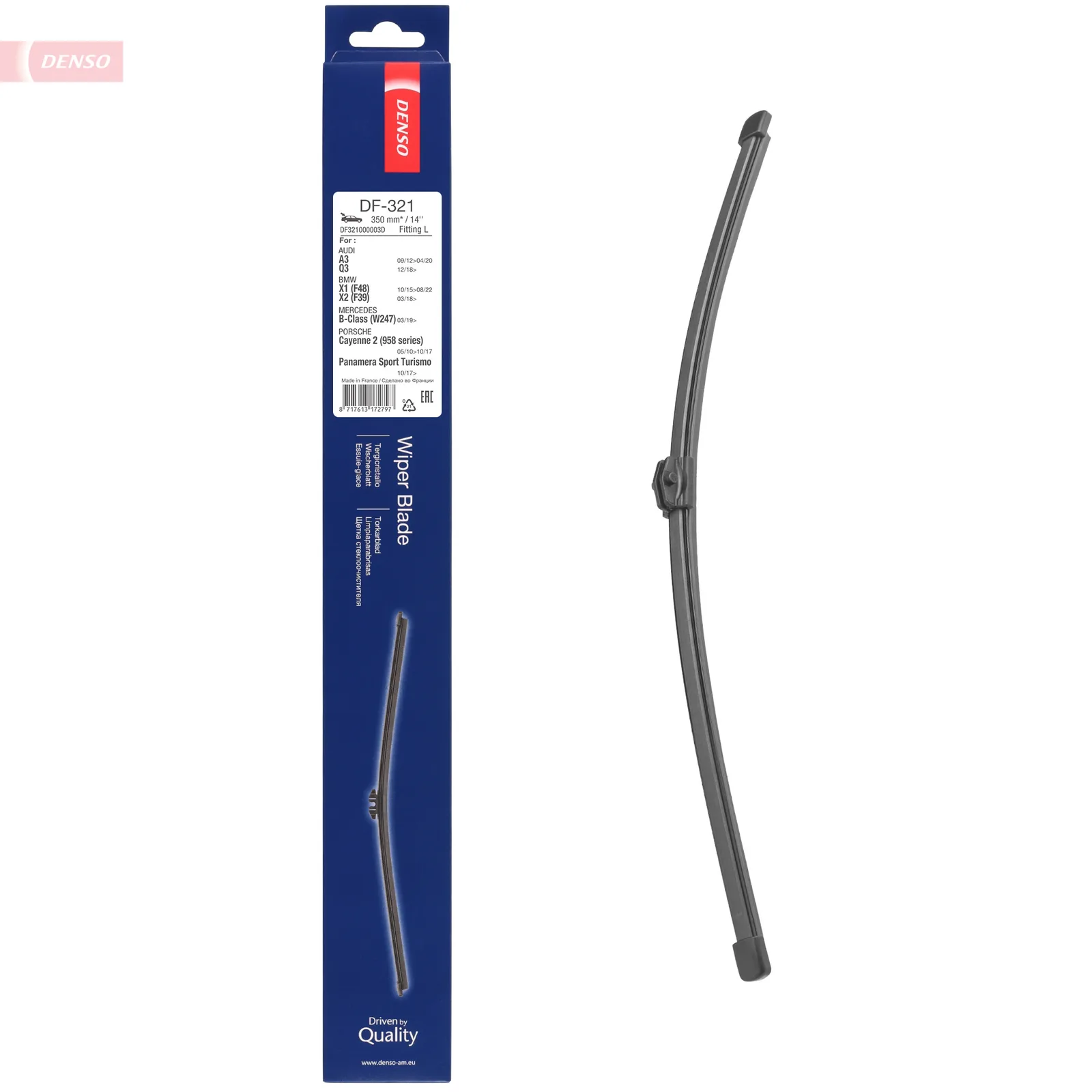 BMW F39 F48 Arka Silecek Süpürgesi 61622588277 DF-321 DENSO - BMW yedek parça