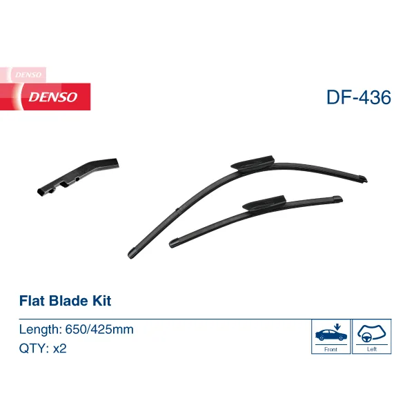 BMW F40 F44 Silecek Süpürgesi 61619466590 DF-436 DENSO - BMW yedek parça
