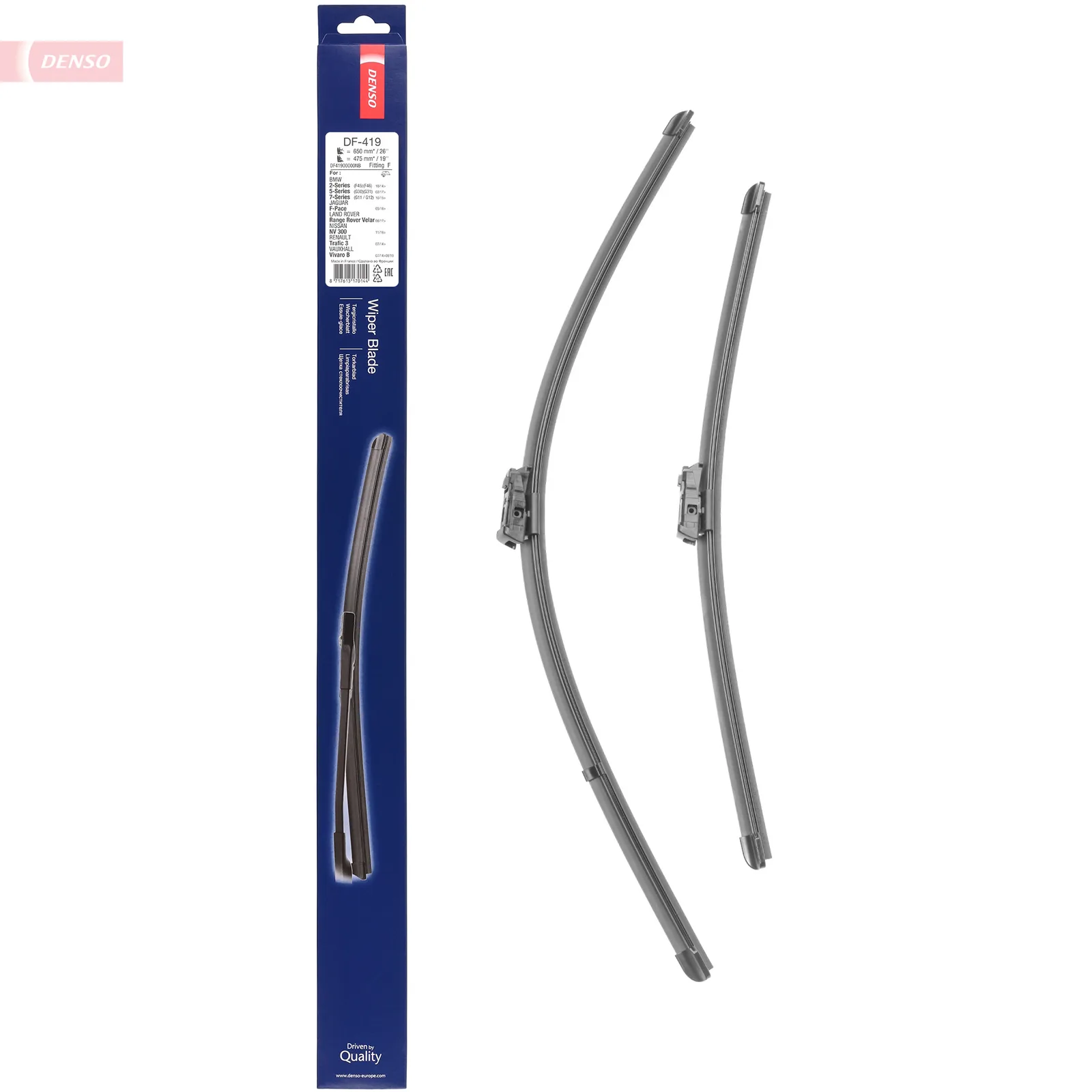 BMW F45 F46 F90 G11… Silecek Süpürgesi 61612147361 DF-419 DENSO - BMW yedek parça