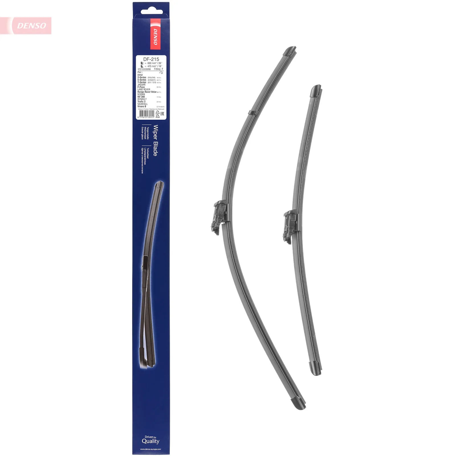 BMW F45 F46 F90 G11… Silecek Süpürgesi 61612358553 DF-215 DENSO - BMW yedek parça