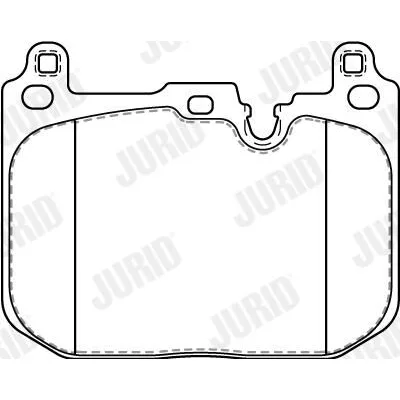 BMW F54 F55 F56 F57… Fren Balatası 34106860020 573854J JURID - BMW yedek parça