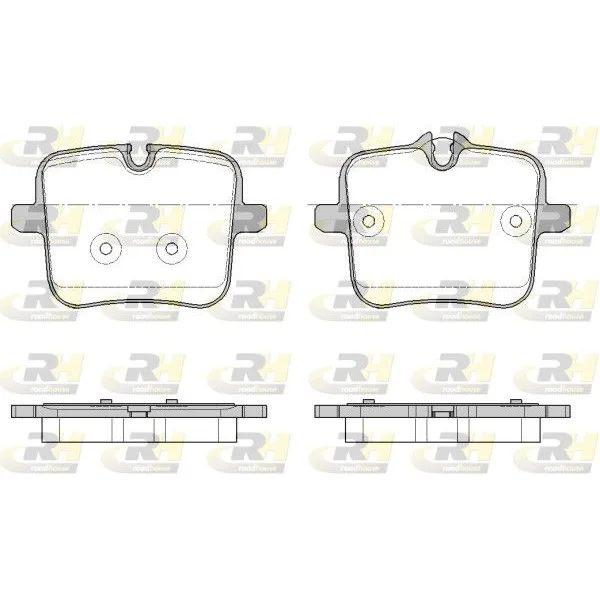 BMW F90 F91 F92 F93… Arka Fren Balatası 34207884379 21954.00 ROAD HOUSE