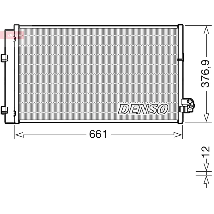 BMW F90 F91 F92 F93… B47 B48 B57 Klima Radyatörü 64539364258 DCN05106 DENSO