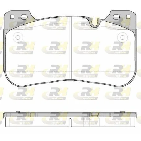 BMW F90 F91 F92 G14… Ön Fren Balatası 34108092822 21834.00 ROAD HOUSE