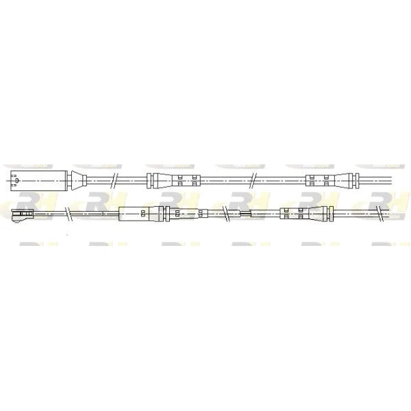 BMW F90 G30 G31 G32 Arka Balata Fişi 34216861809 001206 ROAD HOUSE