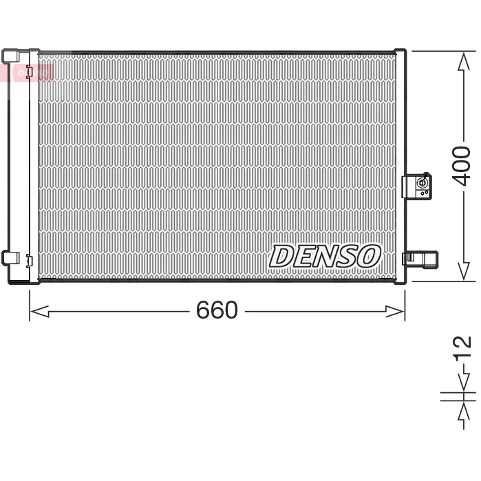 BMW F97 F98 G01 G02… B47 B57 Klima Radyatörü 64539389411 DCN05037 DENSO