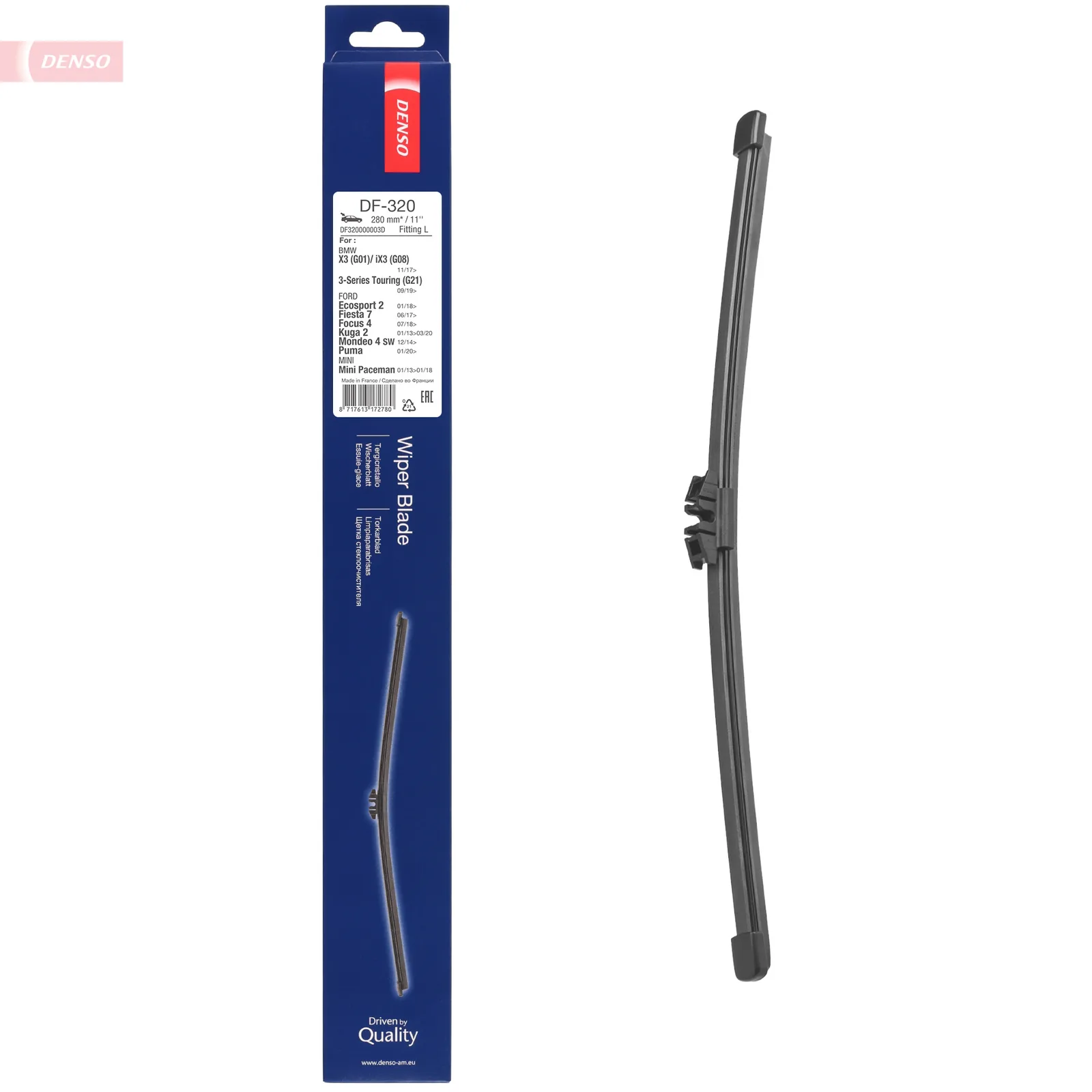 BMW F97 G01 G08 G21… Arka Silecek Süpürgesi 61627407273 DF-320 DENSO - BMW yedek parça