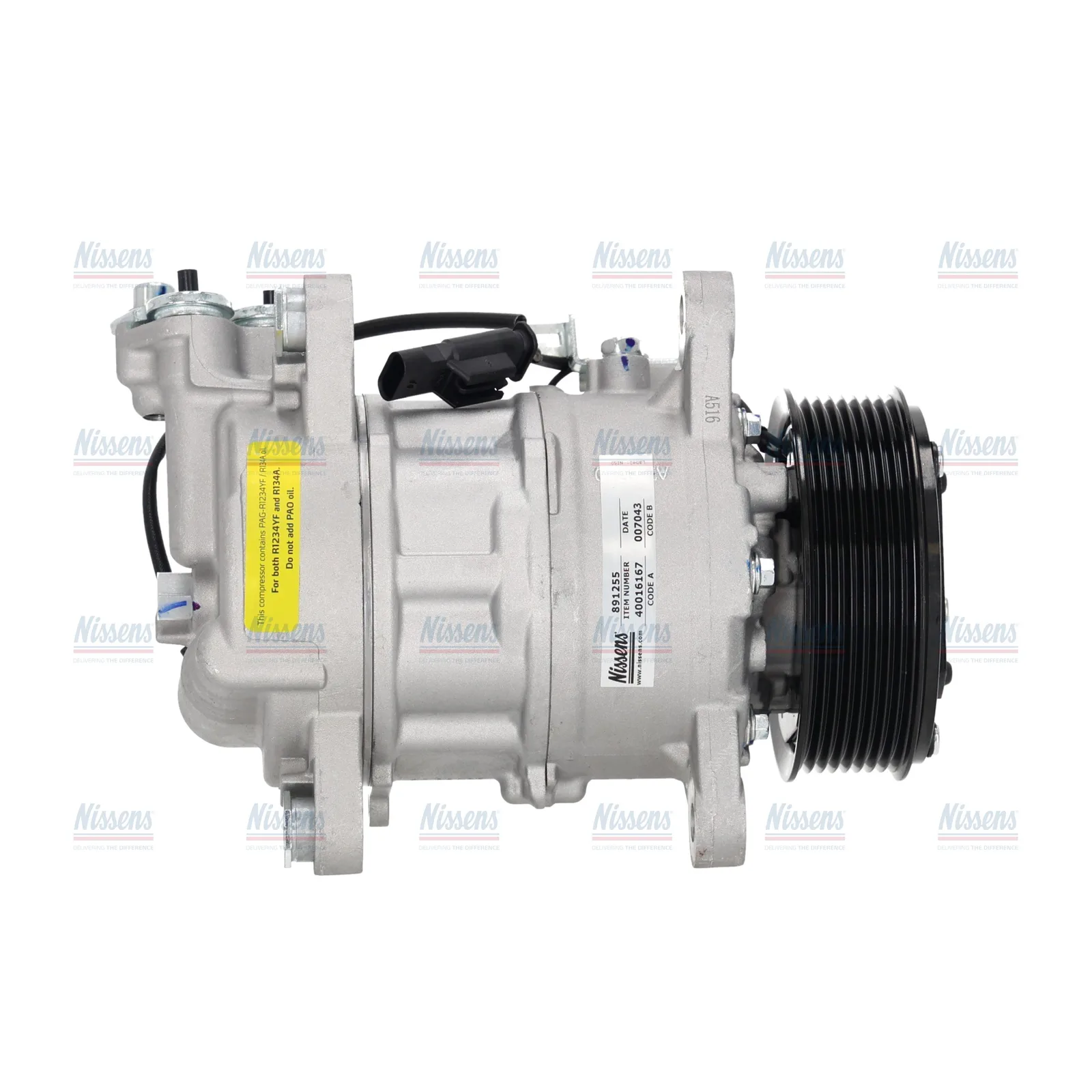 BMW G01 G02 G05 G06… B47 B57 Klima Kompresörü 64527948805 891255 NISSENS - BMW yedek parça