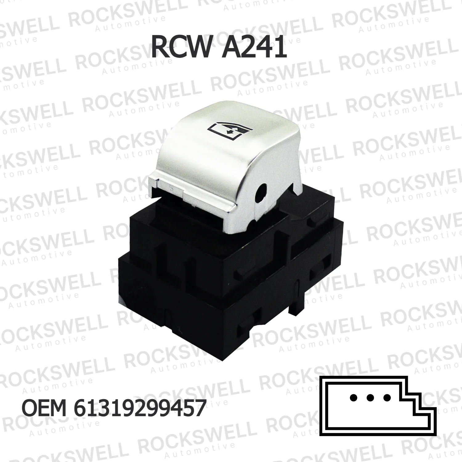 BMW G01 G11 G20 G30 Cam Açma Düğmesi 61319299457 RCW A241 ROCKSWELL