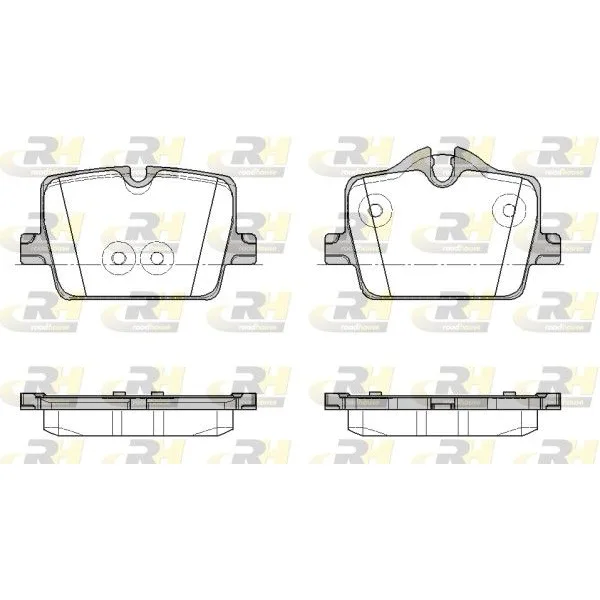BMW G20 G21 G22 G23… Arka Fren Balatası 34206888831 21874.00 ROAD HOUSE