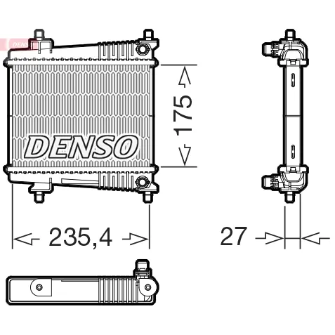 BMW G20 G22 G23 G28… B46 B48 B58 Radyatör 17118672237 DRM05078 DENSO