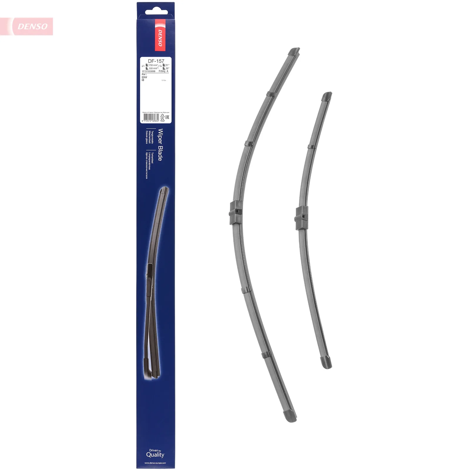 BMW i Serisi I01 Ön Silecek Süpürgesi 61612410957 DF-157 DENSO - BMW yedek parça