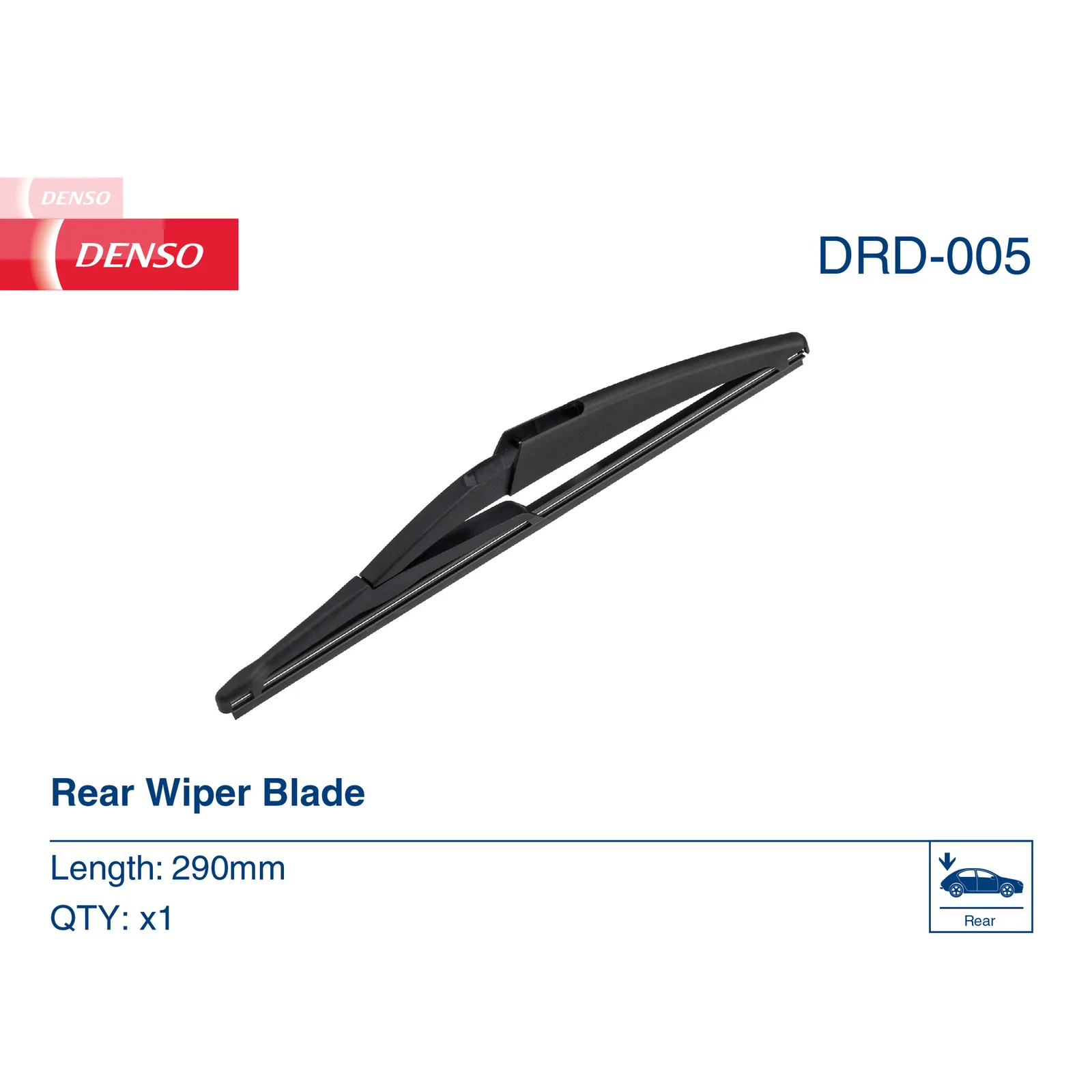 BMW I01 R50 R53 R56 Arka Silecek Süpürgesi DRD-005 DENSO - BMW yedek parça