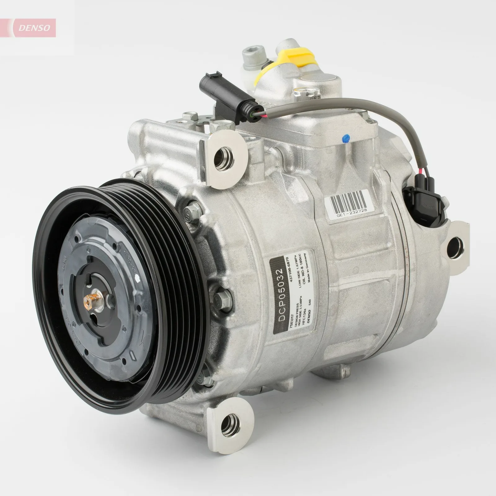 BMW E60 E61 E63 E64… N52 Klima Kompresörü 64509174803 DENSO