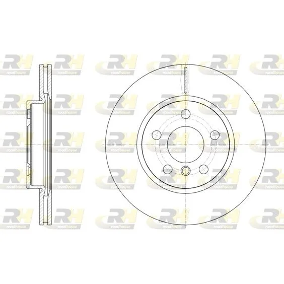 BMW MINI F54 F55 F56 F57 Ön Fren Diski 34116866297 61545.10 ROAD HOUSE