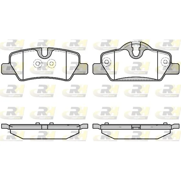 BMW MINI F55 F56 F57 Arka Fren Balatası 34216861641 21600.00 ROAD HOUSE