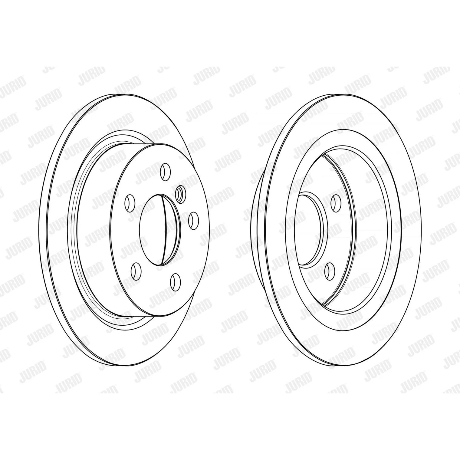 BMW MINI F55 F56 F57 Fren Diski 34216799383 563220JC JURID - BMW yedek parça