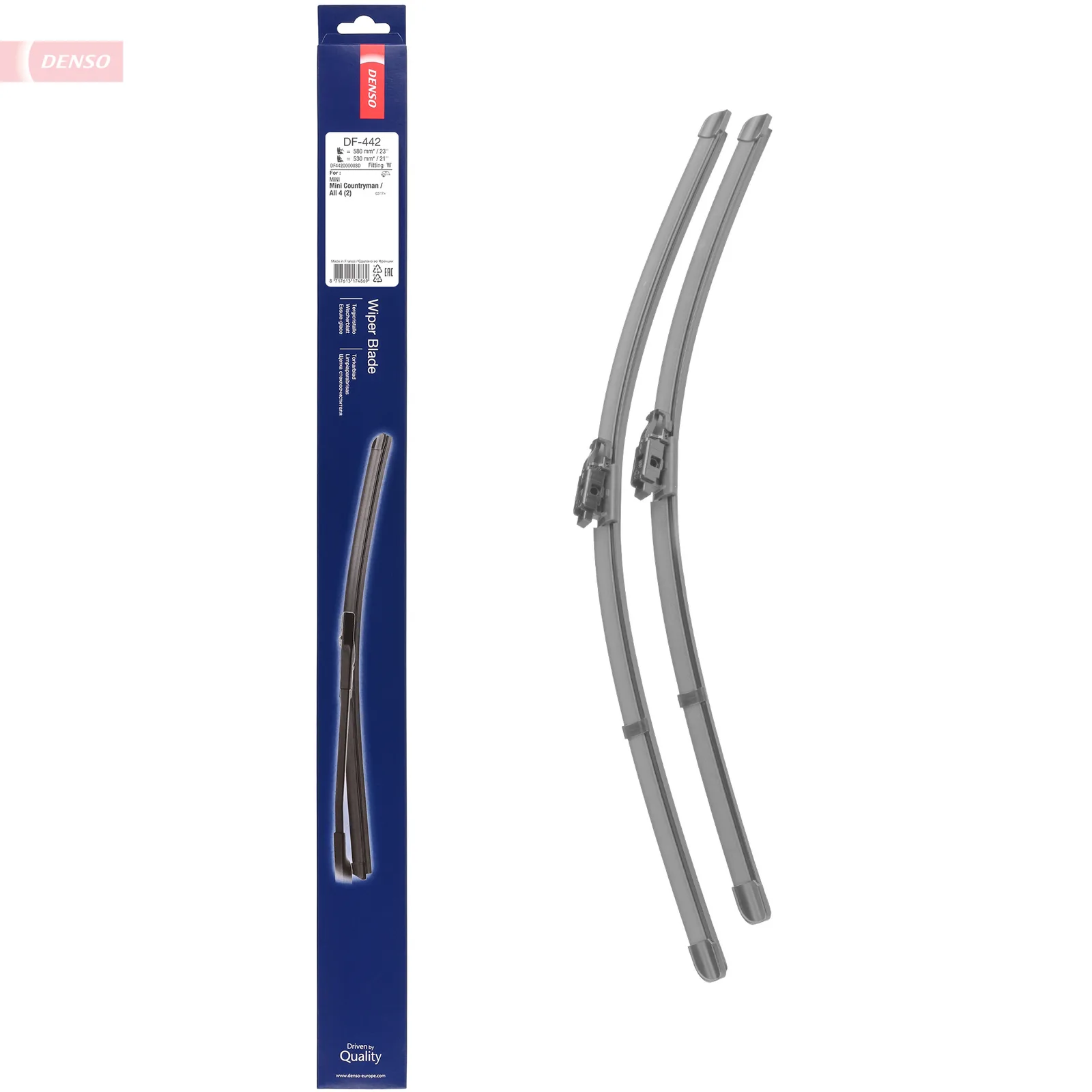 BMW MINI F60 Ön Silecek Süpürgesi 61610049744 DF-442 DENSO - BMW yedek parça