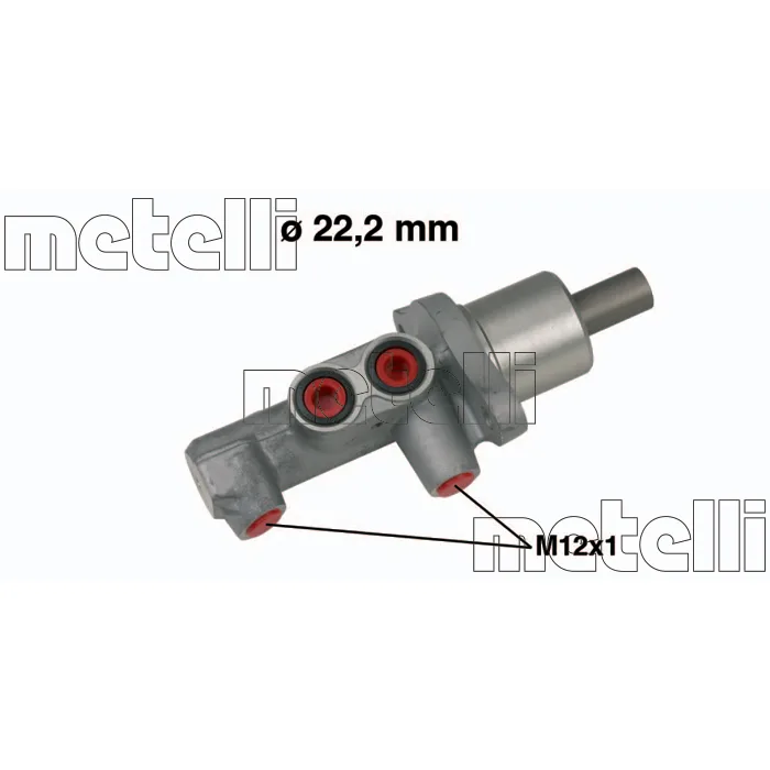 BMW MINI R50 R52 R53 Fren Ana Merkezi 34316758226 05-0484 METELLI