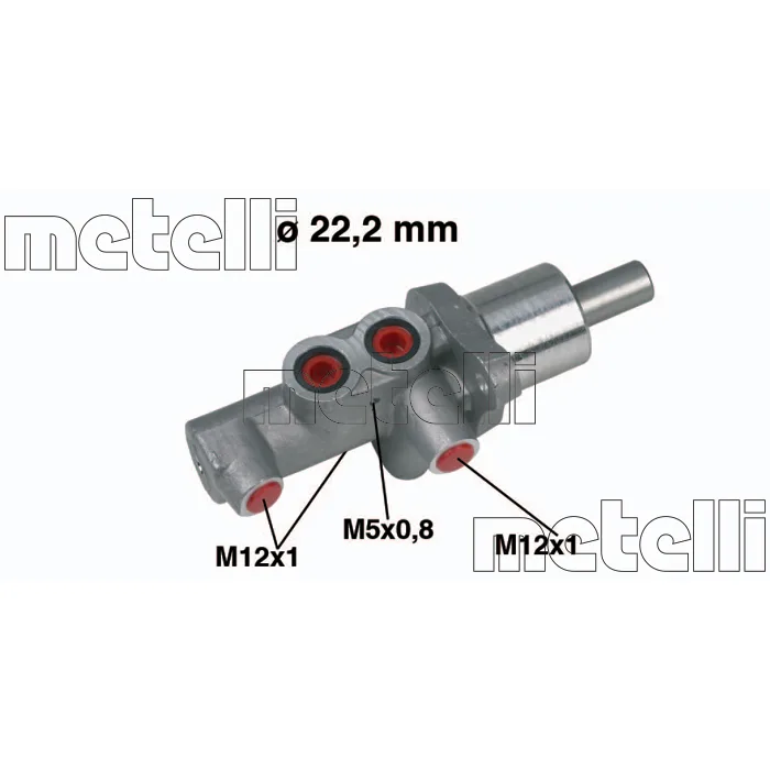 BMW MINI R50 R52 R53 Fren Ana Merkezi 34336785668 05-0436 METELLI
