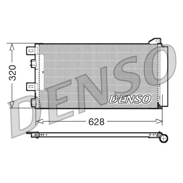 BMW MINI R50 R52 R53 R56 N12 N14 W10… Klima Radyatörü 64531490501 DCN05101 DENSO