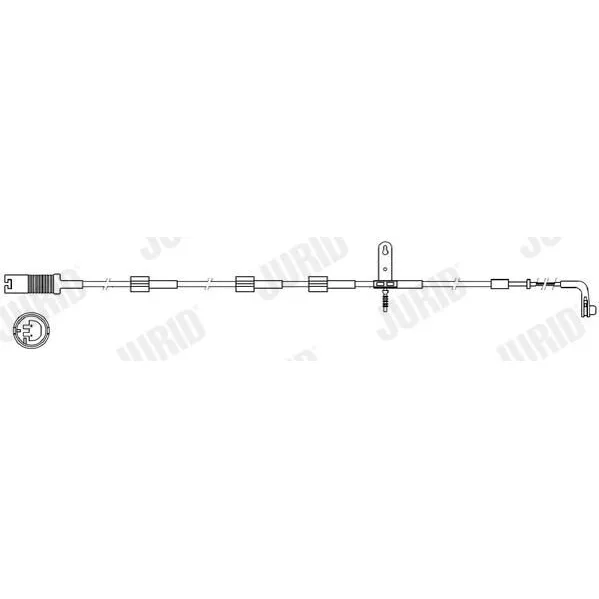 BMW MINI R55 R56 R57 Balata Fişi 34356773017 FWI316 JURID - BMW yedek parça