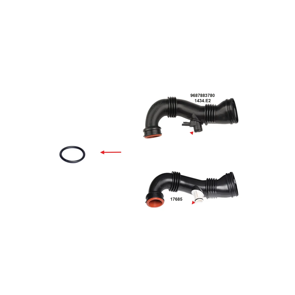 BMW MINI R55 R56 Turbo Borusu 13717798147 17596 NIFEA