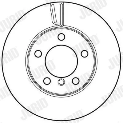 BMW MINI R60 R61 Fren Diski 34119804828 562708JC JURID - BMW yedek parça