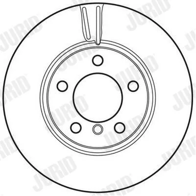 BMW MINI R60 R61 Fren Diski 34119804829 562717JC JURID - BMW yedek parça