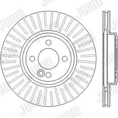 BMW R50 R52 R53 R55… Fren Diski 34116768933 562444J JURID - BMW yedek parça