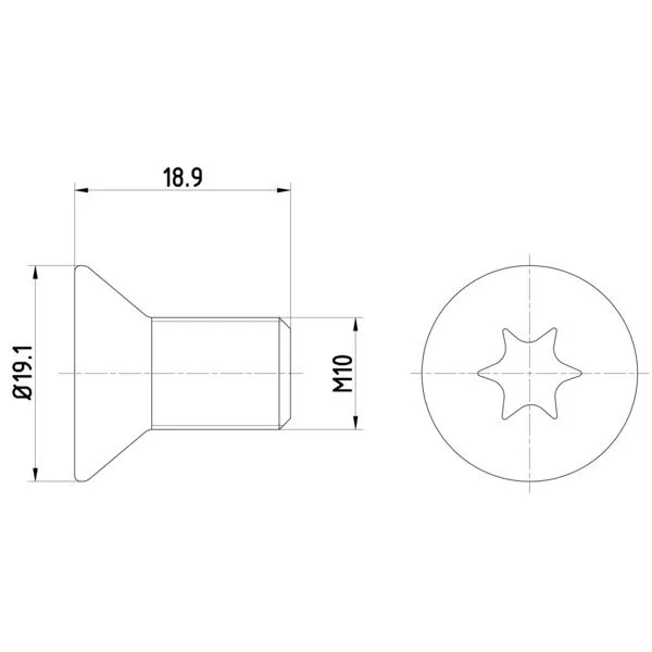 BMW R50 R52 R53 R55… Fren Diski Vidası 07136772426 8DZ 355 209-101 HELLA PAGID