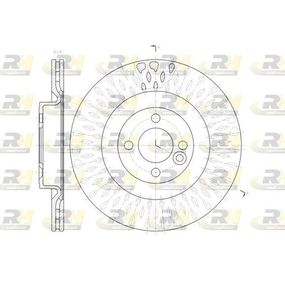 BMW R50 R53 R55 R56… Ön Fren Diski 34106784366 61442.10 ROAD HOUSE