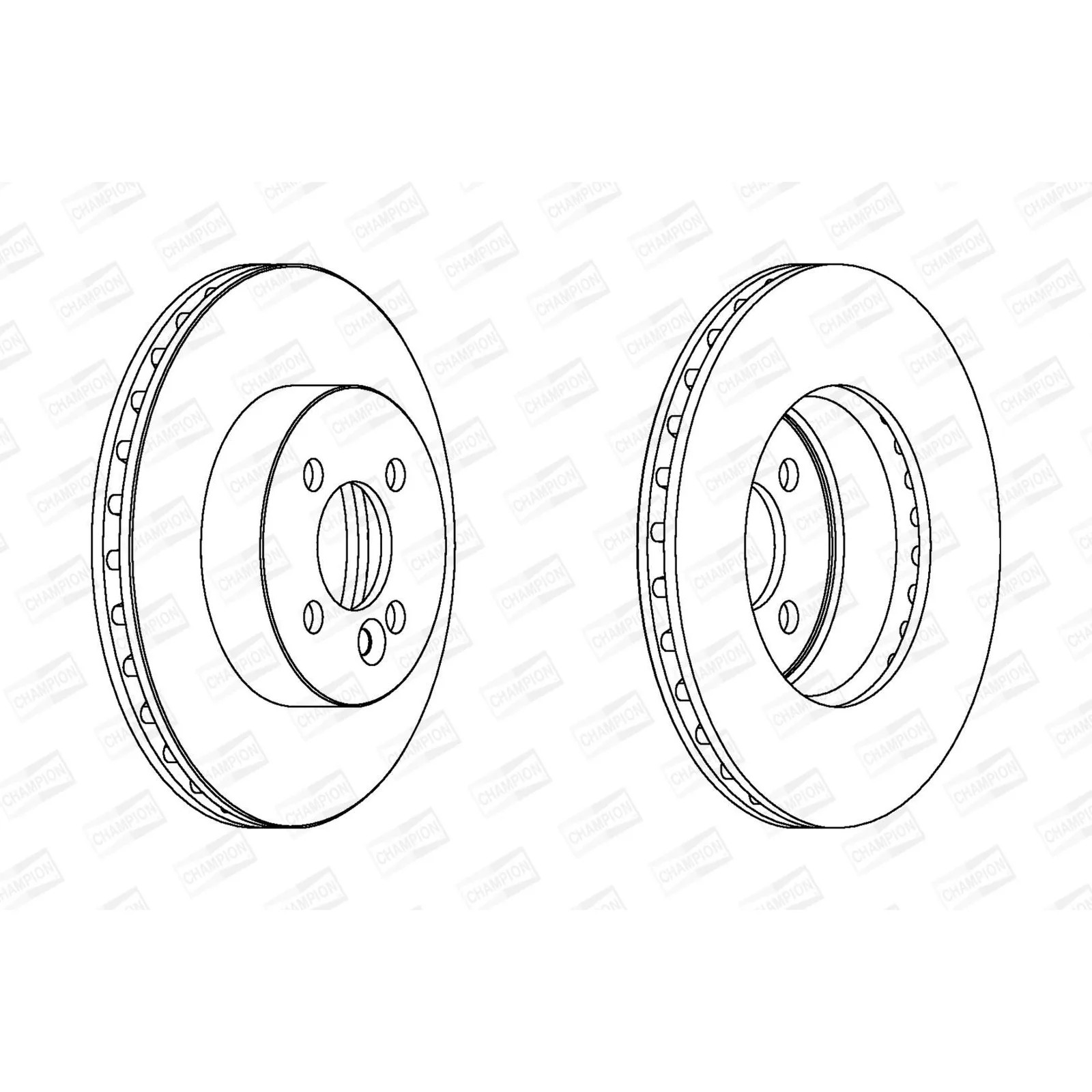 BMW R55 R56 R57 R58… Fren Diski 34116774985 562570CH CHAMPION - BMW yedek parça