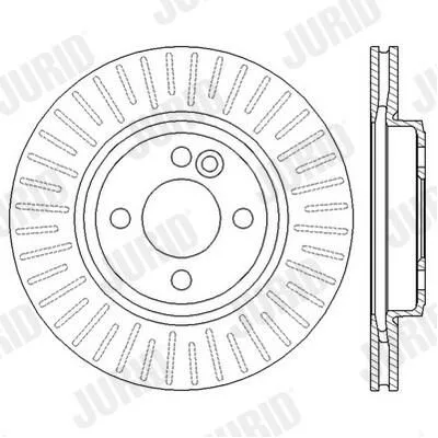 BMW R55 R56 R57 R58… Fren Diski 34116774985 562570JC JURID - BMW yedek parça