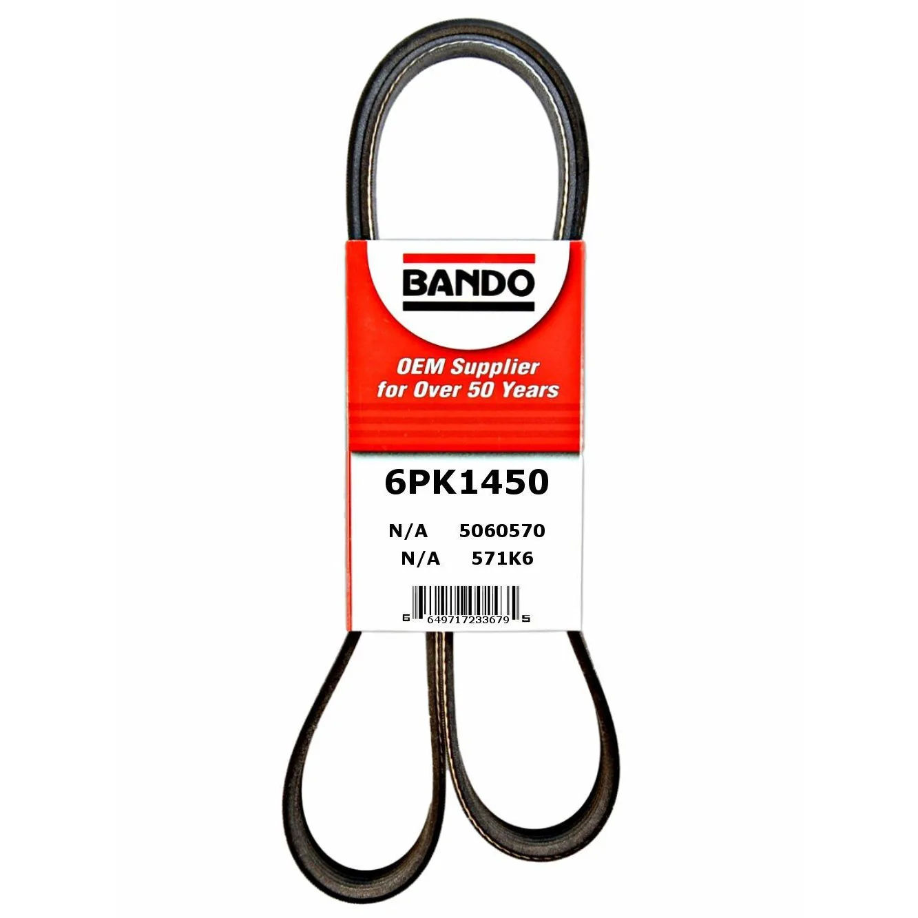 BMW V Kayışı 11287509520 6PK1450 BANDO