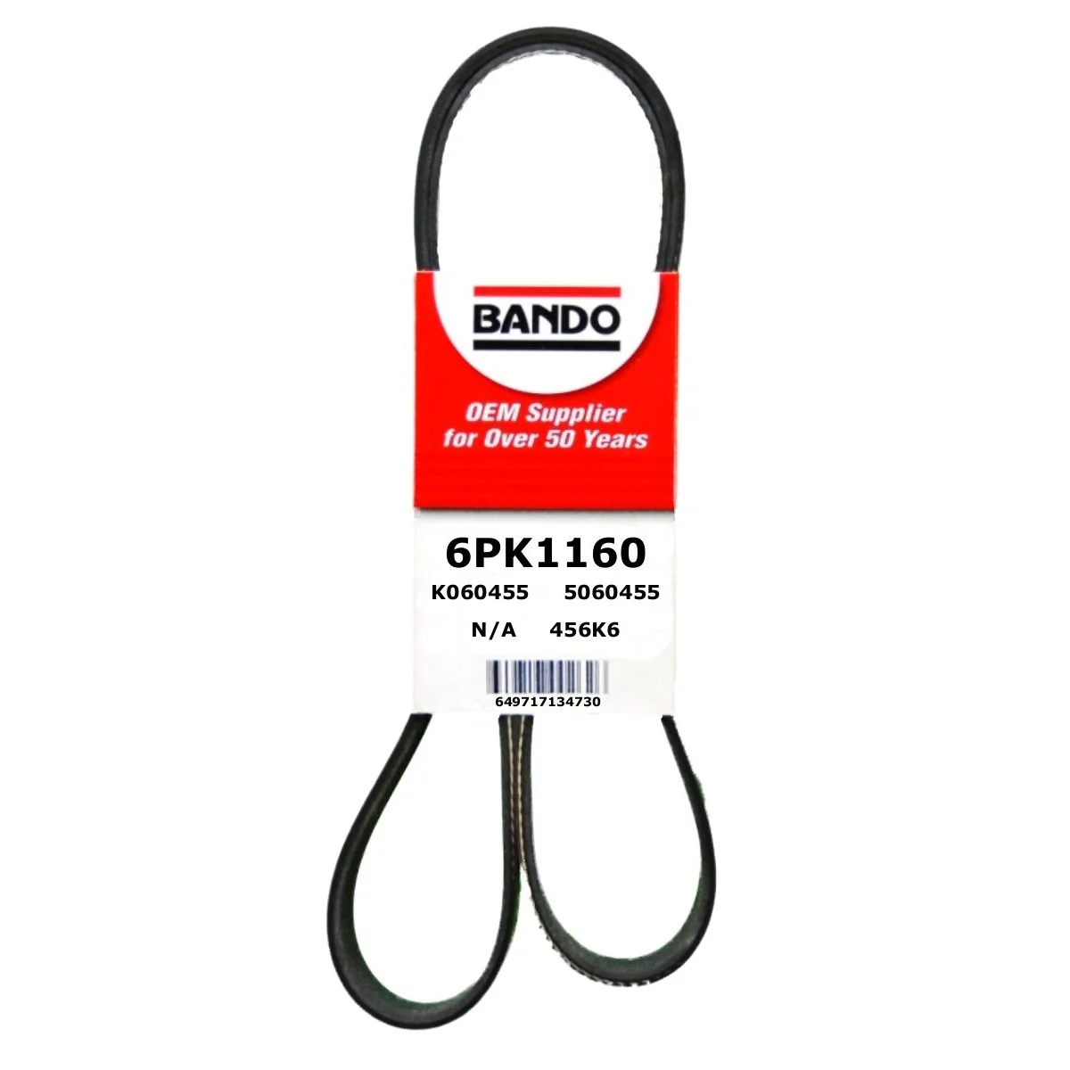 BMW V Kayışı 11288646475 6PK1160 BANDO