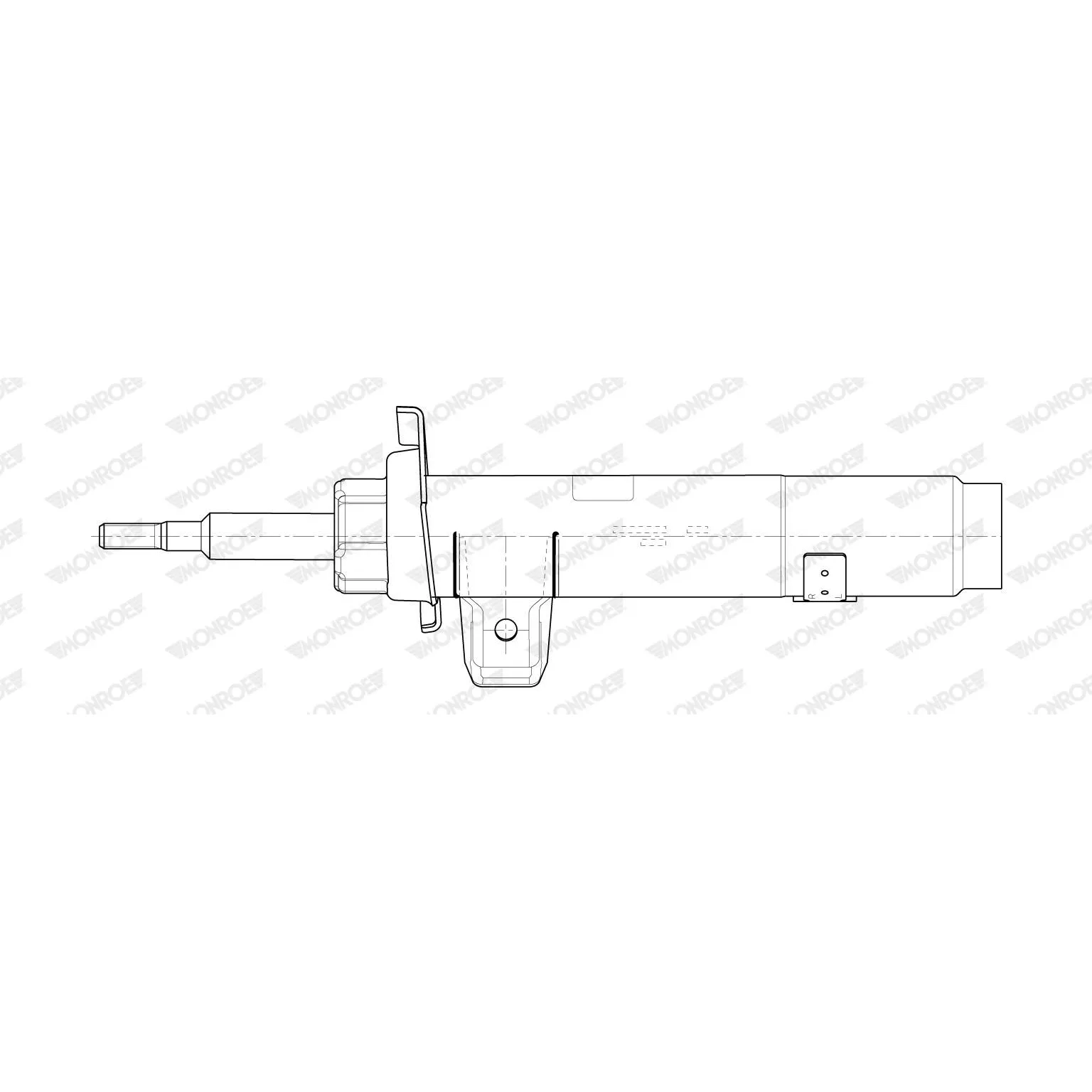 BMW X1 E84 Amortisör 31316789853 D0037L MONROE - BMW yedek parça