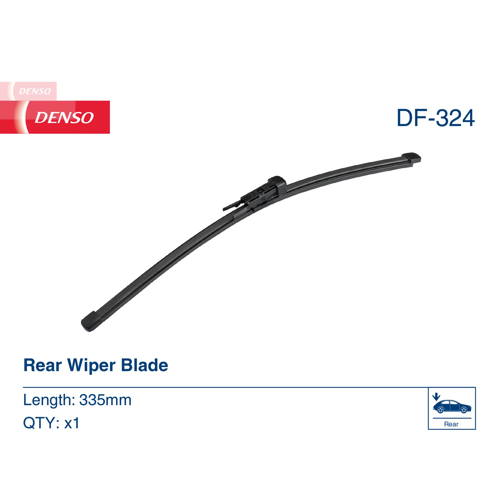 BMW X1 E84 Arka Silecek Süpürgesi 61622990035 DF-324 DENSO - BMW yedek parça