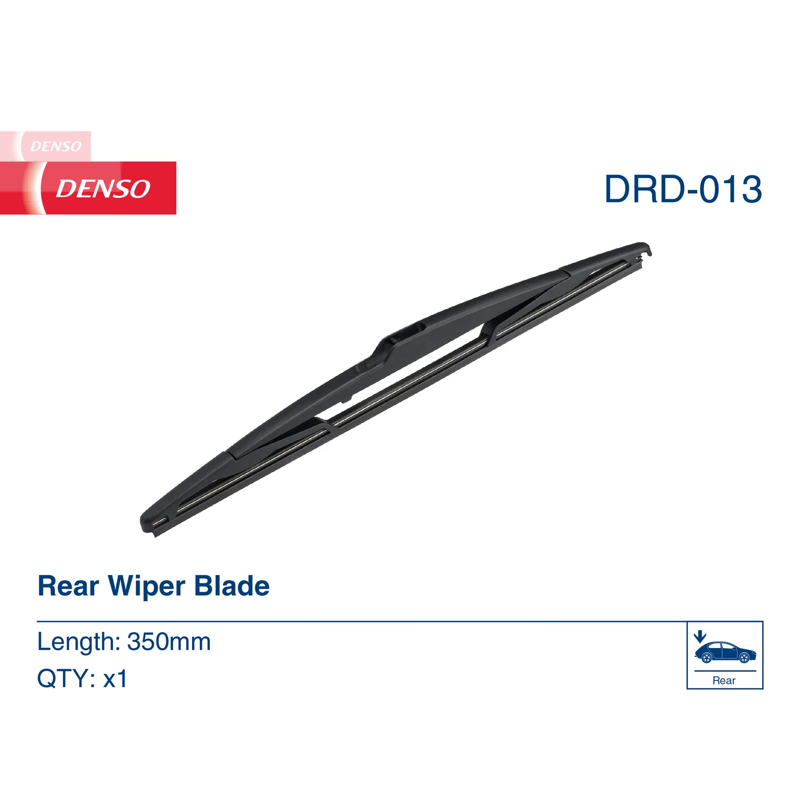 BMW X3 E83 Arka Silecek Süpürgesi 61623428599 DRD-013 DENSO - BMW yedek parça