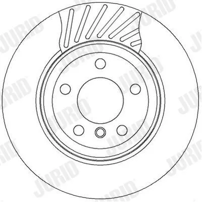 BMW X3 E83 Fren Diski 34213332217 562327JC JURID - BMW yedek parça
