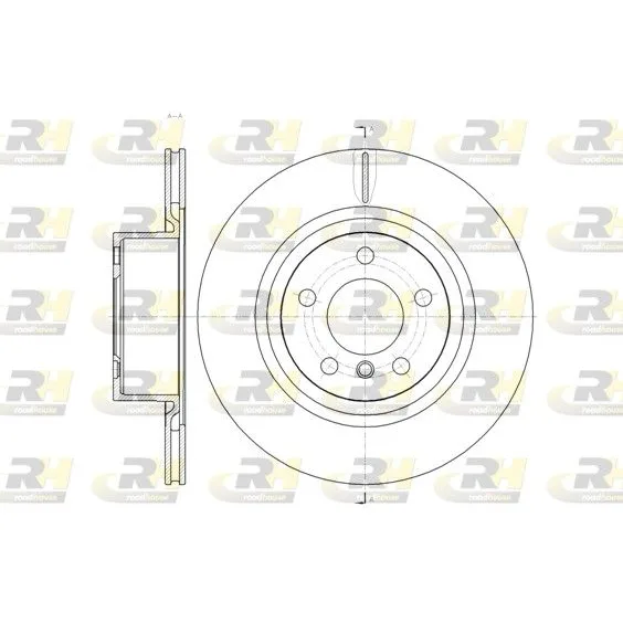 BMW X3 F25 Arka Fren Diski 34206790362 61455.10 ROAD HOUSE