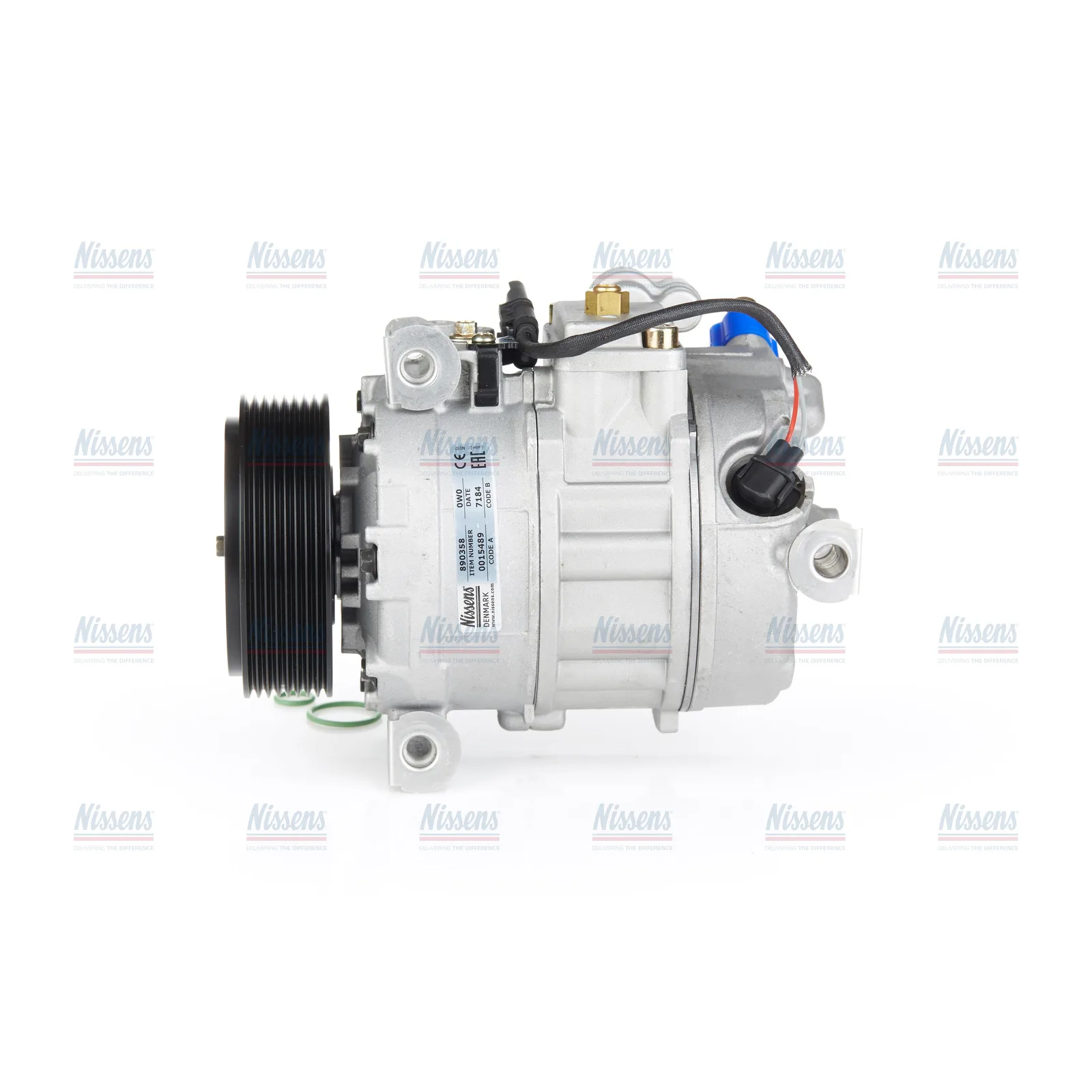 BMW X3 F25 N52 Klima Kompresörü 64529211496 890358 NISSENS - BMW yedek parça